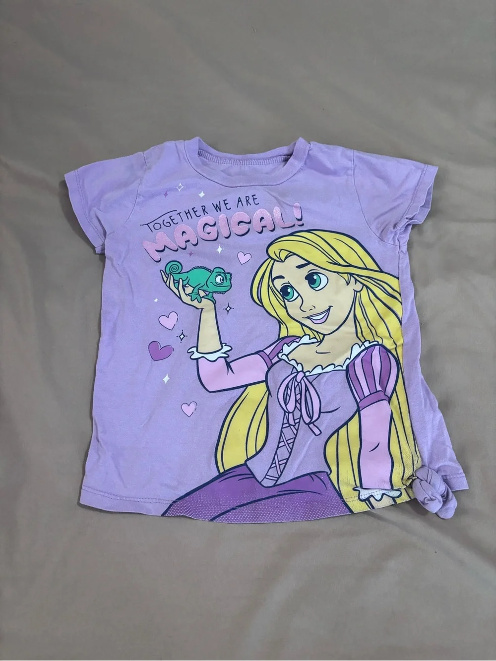 Rapunzel Purple Tee, Lilo & Stitch White Tee, Beetlejuice Tee bundle